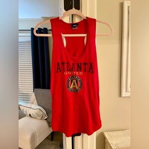Women's Atlanta United Racerback Tank Top - Size Small